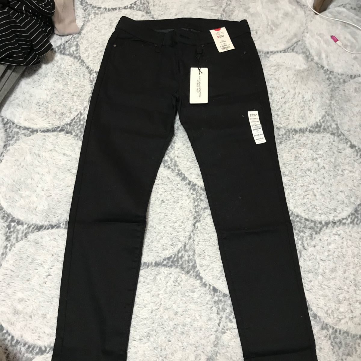 Paypayフリマ Uniqlo ウルトラストレッチ 27inch カラーアンクルジーンズ スキニー 黒スキニー アンクル丈 テーパード Paypayフリマ Uniqlo ウルトラストレッチ 27inch カラーアンクルジーンズ スキニー 黒スキニー アンクル丈 テーパード