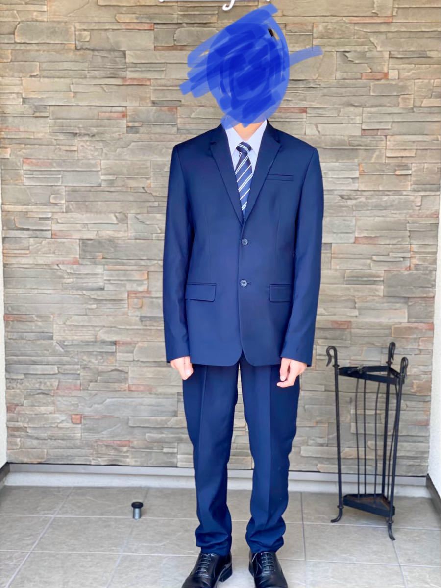 卒業式スーツ男子H&M 170cm＋ミニオンネクタイ