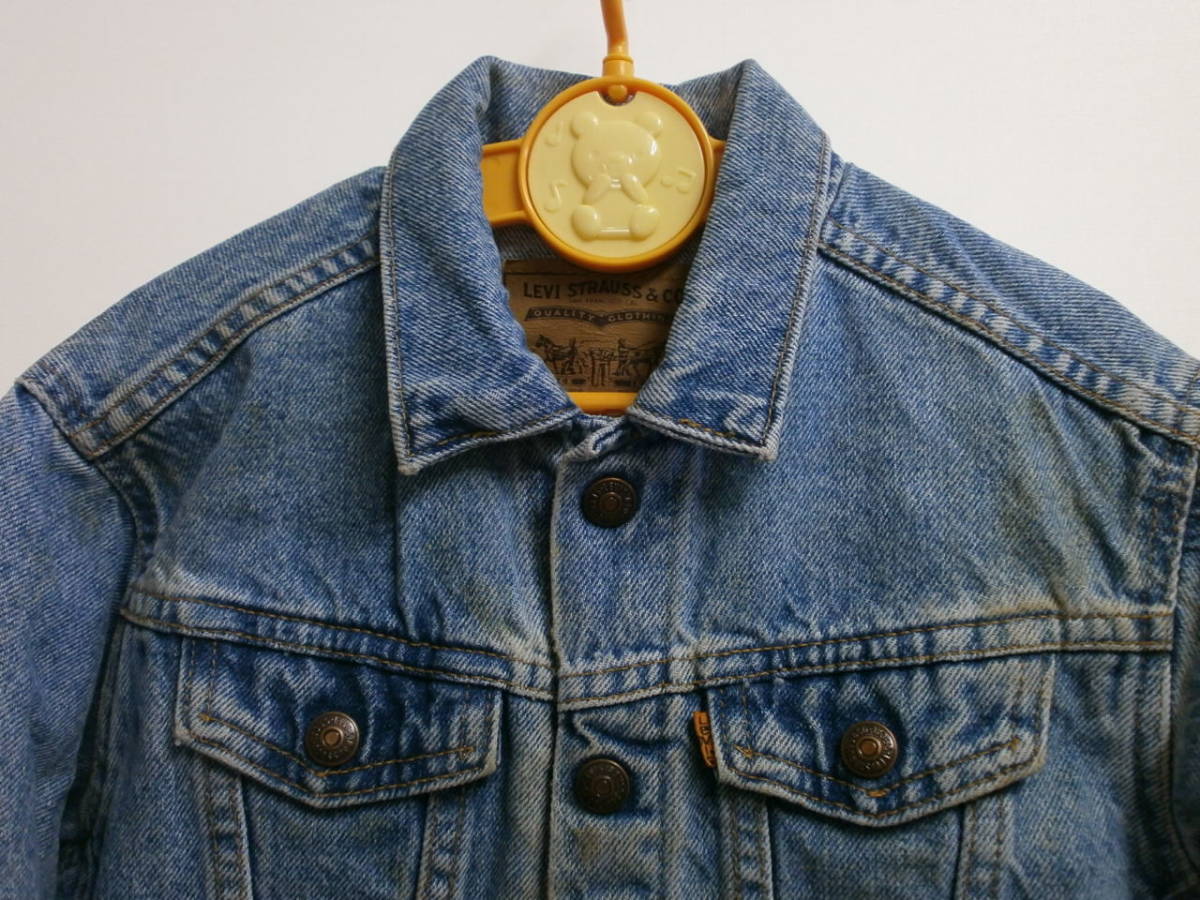 中古良品 Levi's リーバイス 74027 Little Levi's リトルリーバイス MADE IN USA 希少 サイズ 5_画像3