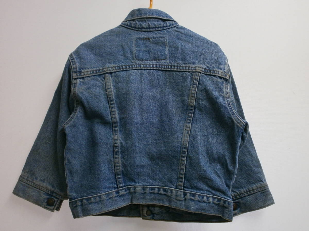 中古良品 Levi's リーバイス 74027 Little Levi's リトルリーバイス MADE IN USA 希少 サイズ 5_画像2