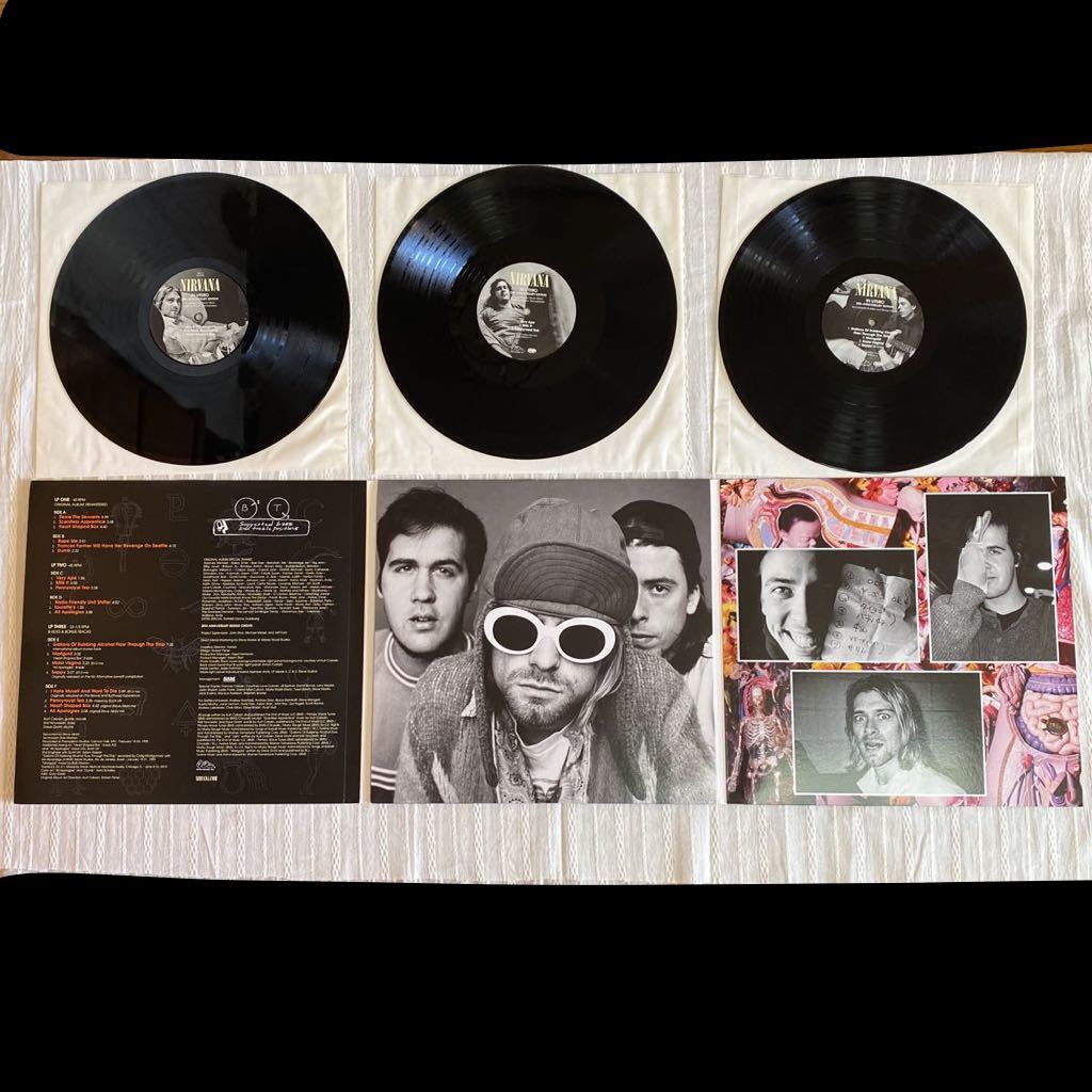 3枚組　LP アナログレコード　nirvana in utero 20周年記念盤　カートコバーン　ニルバーナ　ニルヴァーナ　コレクション_画像1