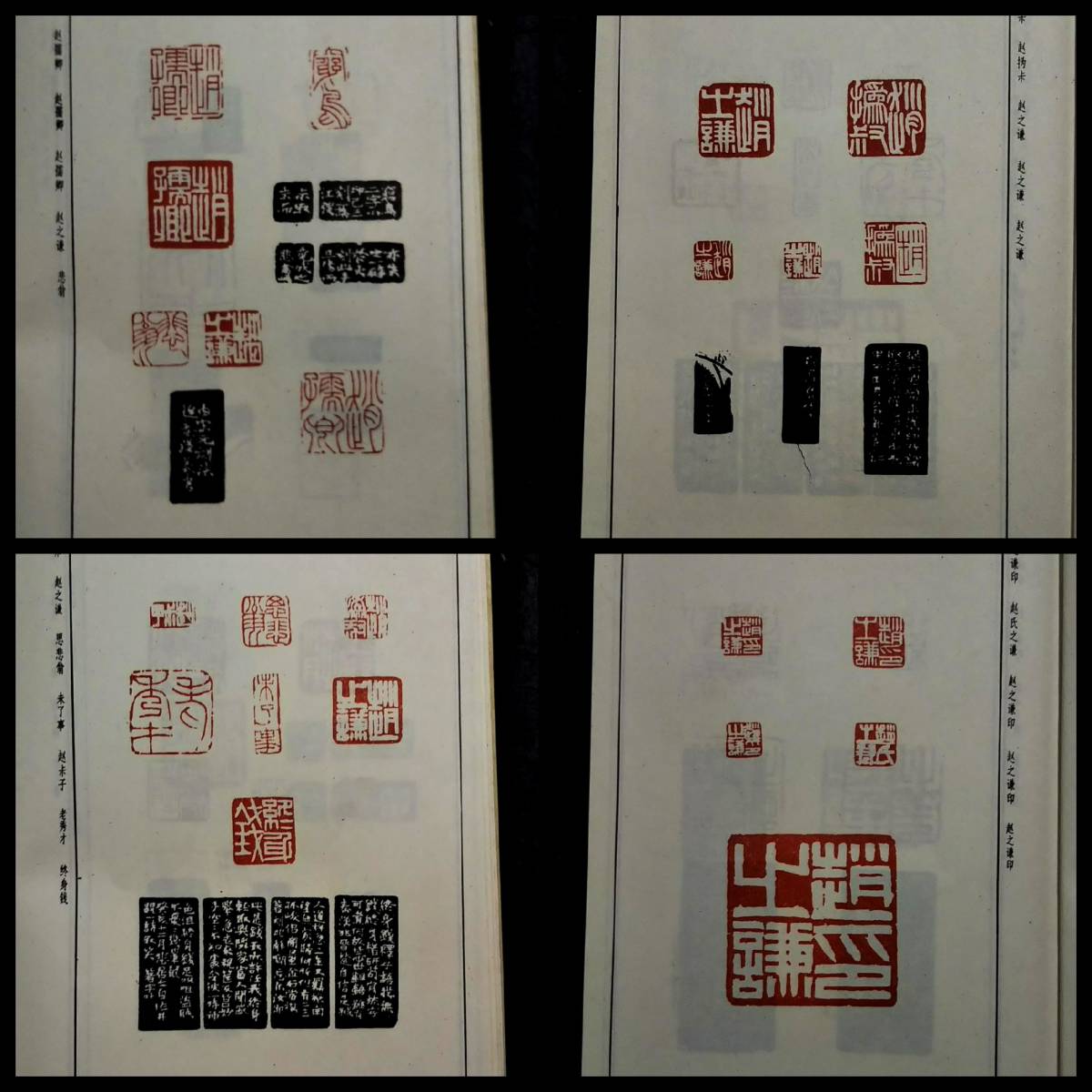 趙之謙 印譜 検索:法書道 印存 封泥 篆刻 金石鼓文 篆刻 落款 雅号印