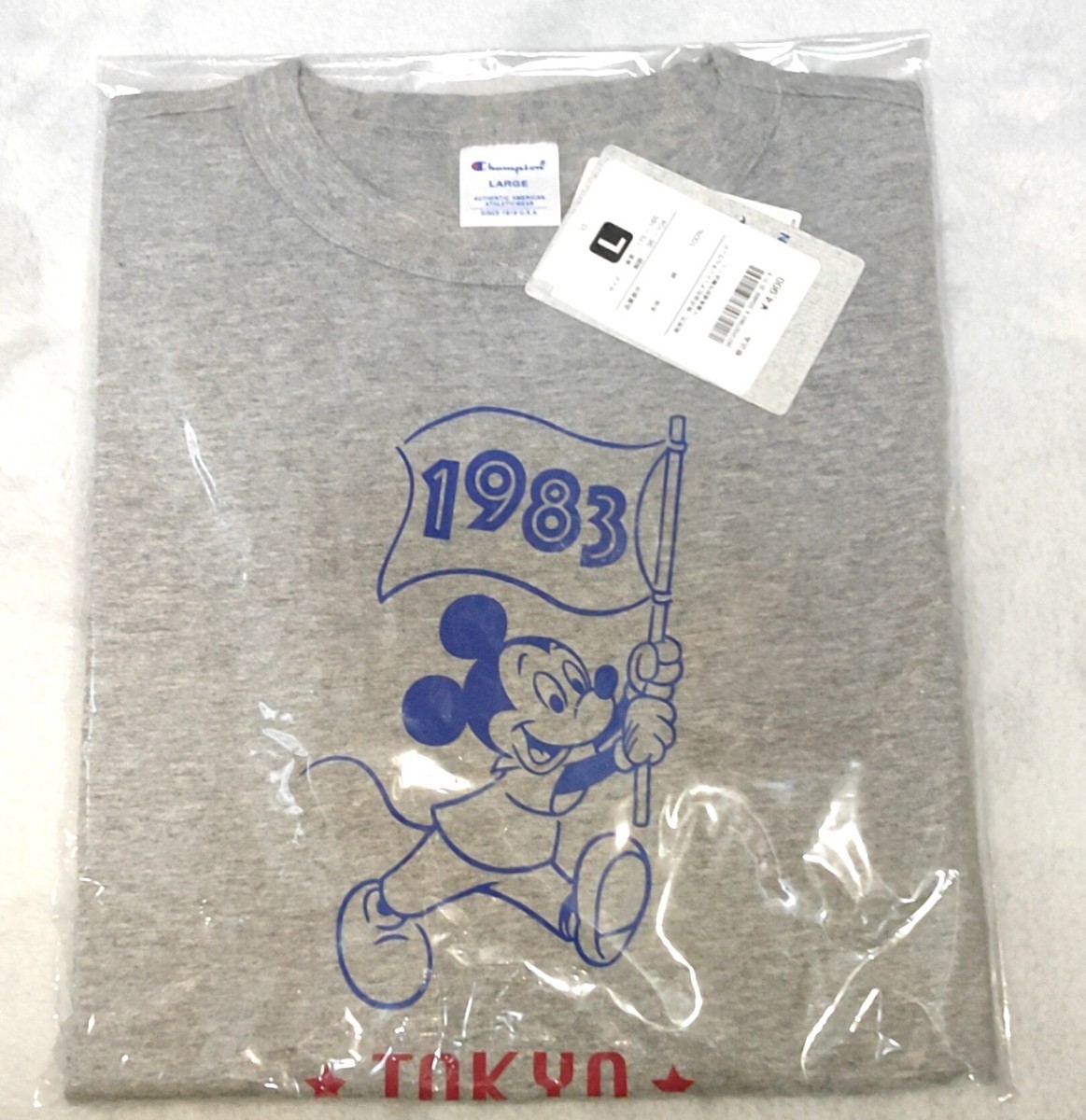 Paypayフリマ 東京ディズニー チャンピオン コラボ商品 Tシャツ Lサイズ 19 ミッキー Paypayフリマ 東京ディズニー チャンピオン コラボ商品 Tシャツ Lサイズ 19 ミッキー
