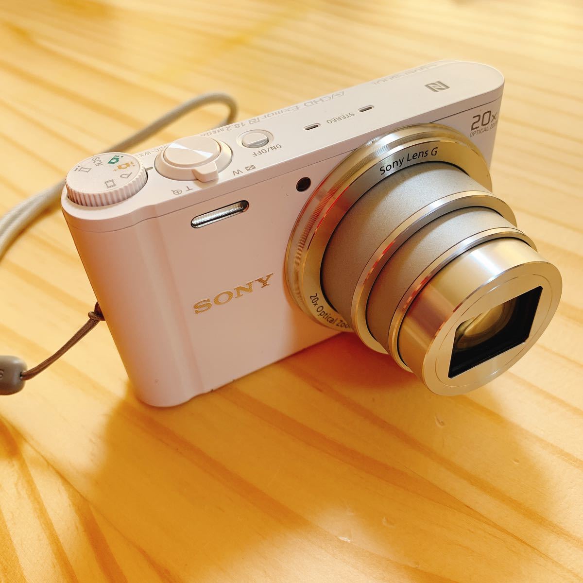 SONY DSC-WX350 デジタルカメラ光学20倍プレミアムハイズーム進化した高画質性能Wi-Fi NFC機能＆楽しい撮影機能
