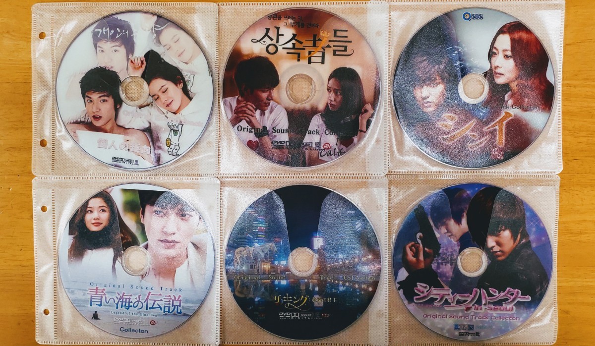 イ・ミンホ　韓国ドラマOST 　６点セット　DVD