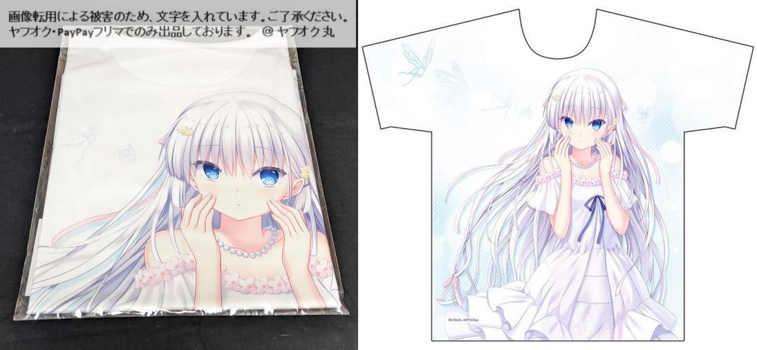 Paypayフリマ 鳴瀬しろは ドレス Tシャツ Xl サイズ Summer Pockets Reflection Blue フルグラフィック サマポケ アニメ 半袖