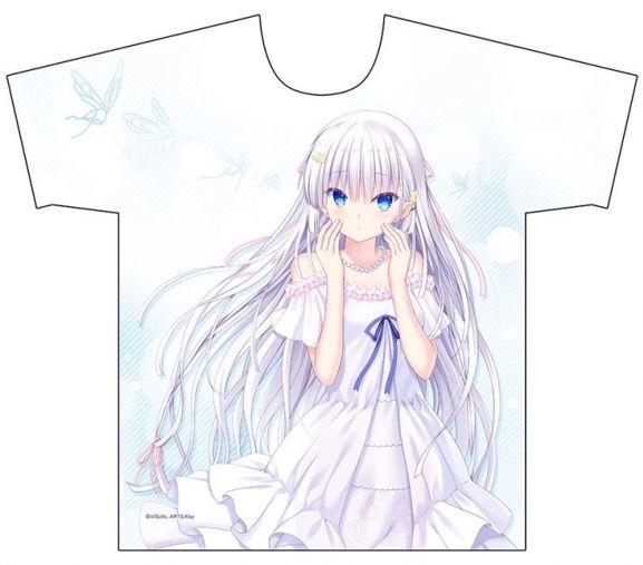 Paypayフリマ 鳴瀬しろは ドレス Tシャツ Xl サイズ Summer Pockets Reflection Blue フルグラフィック サマポケ アニメ 半袖