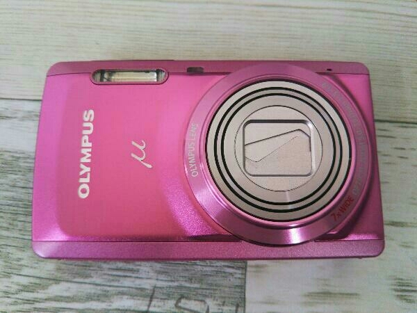 ジャンク OLYMPUS μ7050 ピンク コンパクトデジタルカメラ_画像2