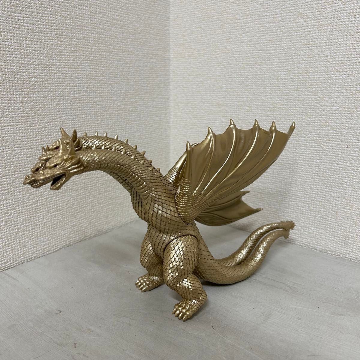 ムービーモンスターシリーズ キングギドラ 怪獣ソフビ ゴジラ ドラゴン 