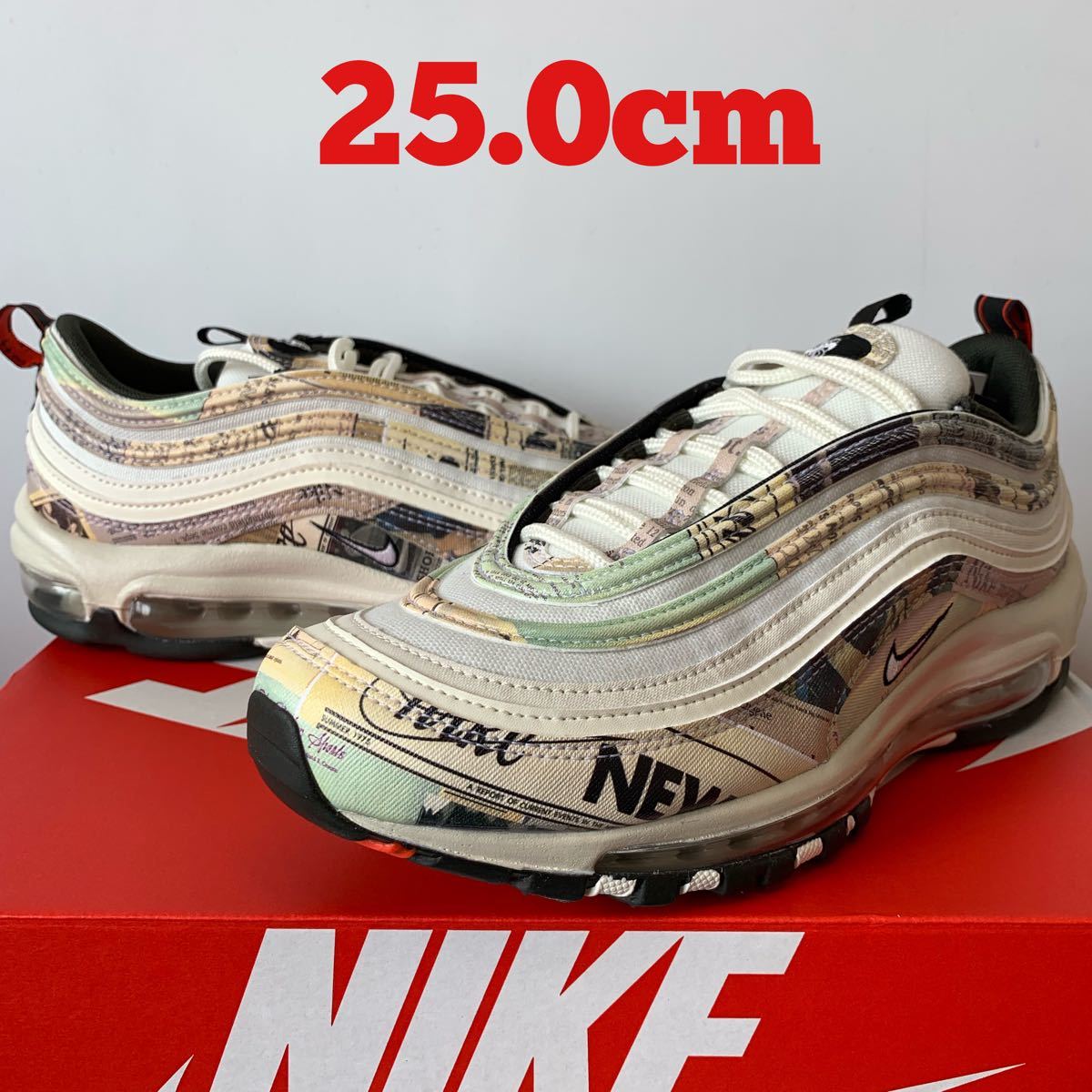 Paypayフリマ 希少英字新聞 Nike Airmax 97 ニュースペーパー 未使用 ナイキ エアマックス 97 News Paper Paypayフリマ 希少英字新聞 Nike Airmax 97 ニュースペーパー 未使用 ナイキ エアマックス 97 News Paper