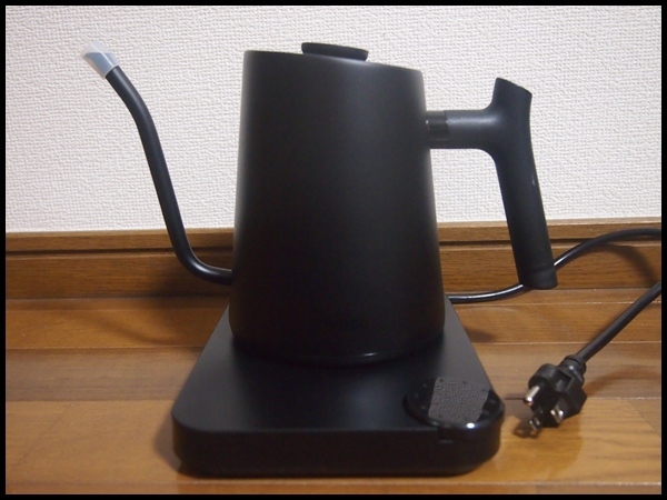 *Mirocomi Logo electric kettle coffee drip Goose neck temperature degree setting stopwatch 0.9L