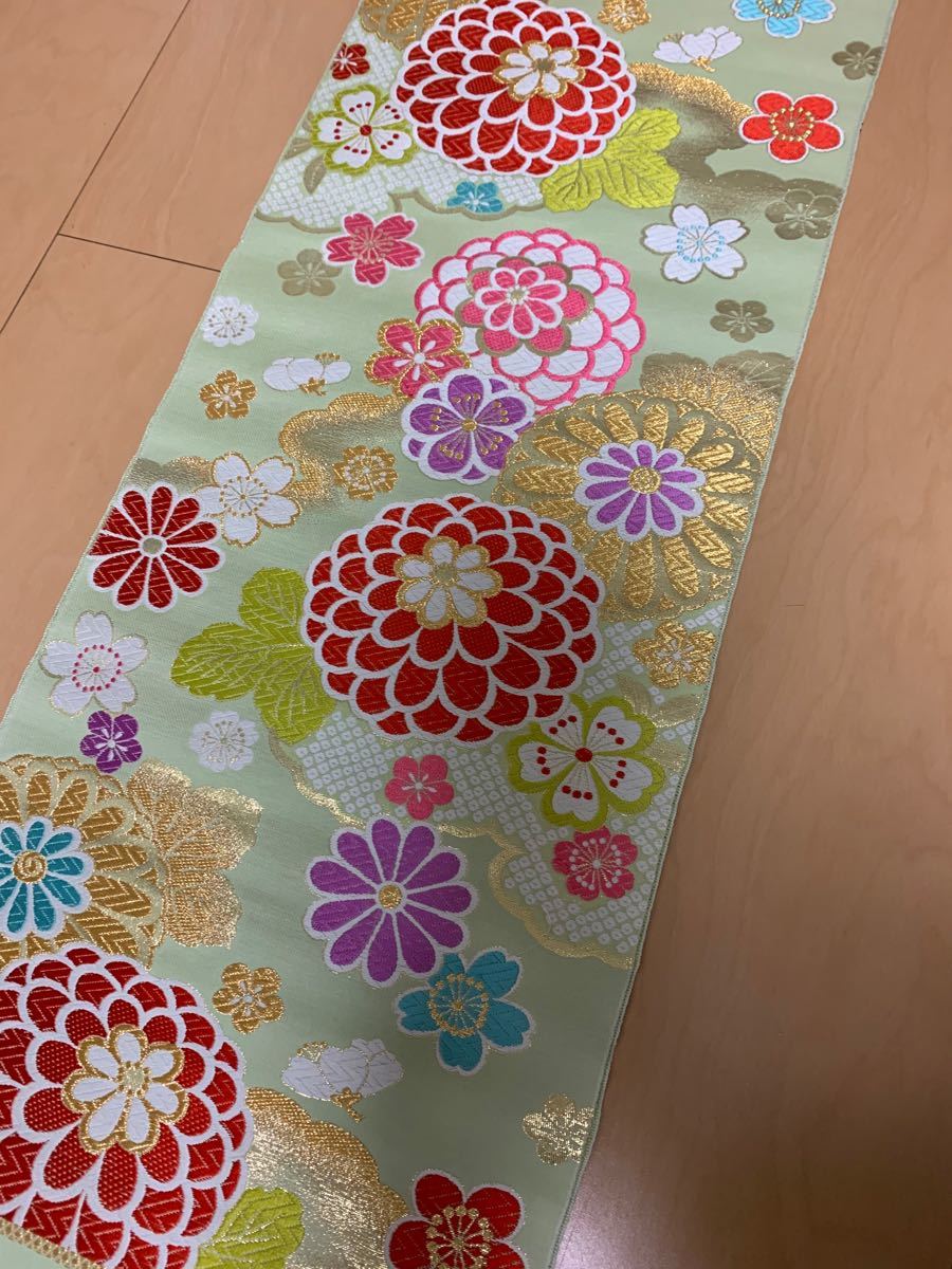 yochipico様専用 帯 帯地 未仕立て品 ハギレ ハンドメイド リメイク 素材