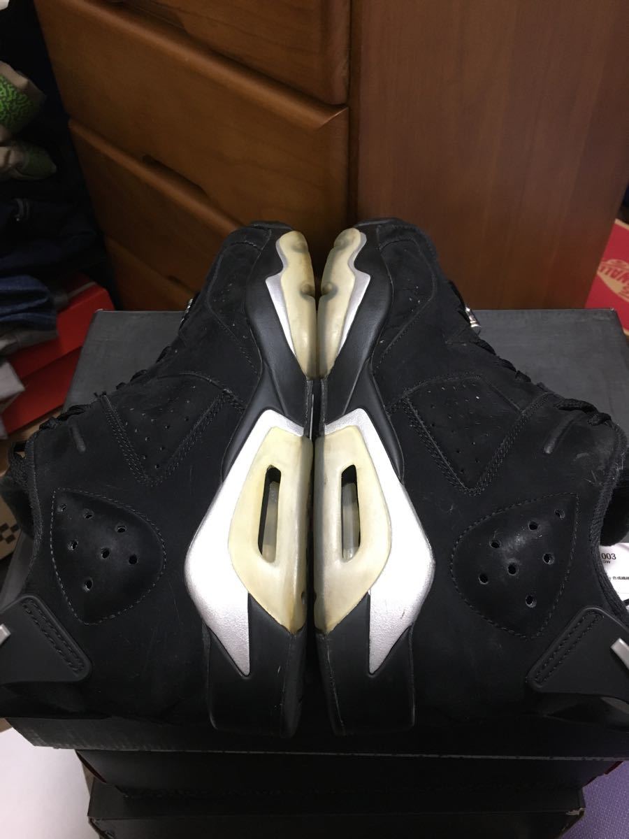 NIKE AIR JORDAN 6 Retro Low Chrome 28.5cm 