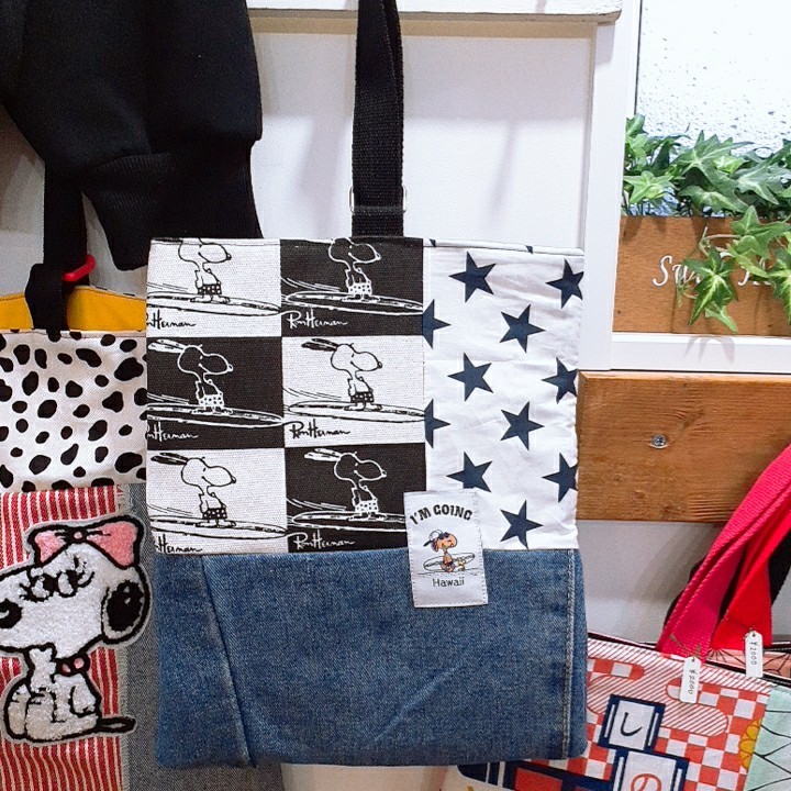Paypayフリマ サーフ スヌーピー 上履き入れ シューズケース ハンドメイド Paypayフリマ サーフ スヌーピー 上履き入れ シューズケース ハンドメイド
