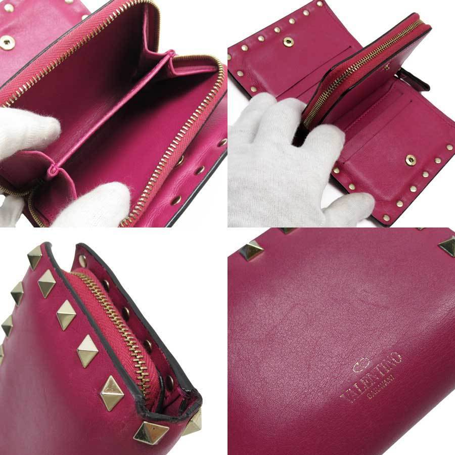 VALENTINO GARAVANI ヴァレンティノ ガラヴァーニ 二つ折り財布 ロック