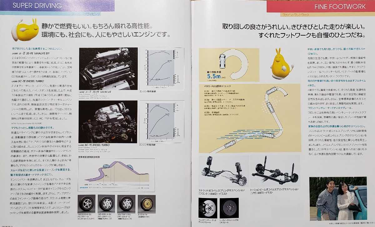  Toyota Ipsum 1997 year catalog 
