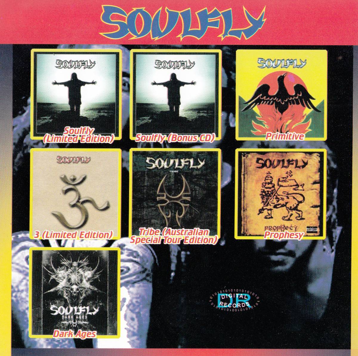 【MP3-CD】 Soulfly ソウルフライ 8アルバム 105曲収録_画像2