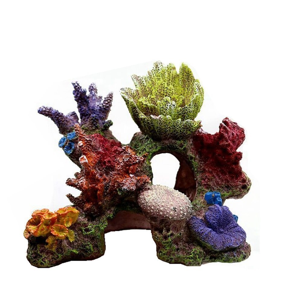 水槽 サンゴ礁 装飾 オブジェ 隠れ家 熱帯魚 観賞魚 オーナメント アクアリウム カラフル アクセサリー 水景_画像5