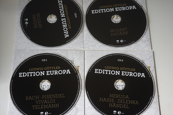 EDITION EUROPA ヨーロッパと融合した音楽集 ルードヴィヒ・ギュトラー 、ヴィルトゥオージ・サクソニア_画像5