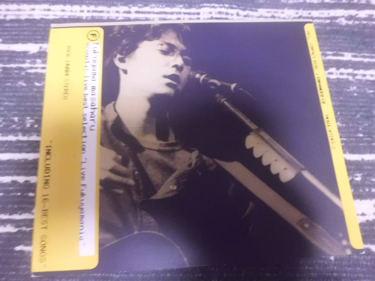 CD2枚組福山雅治fukuyama masaharu acoustic live best selection