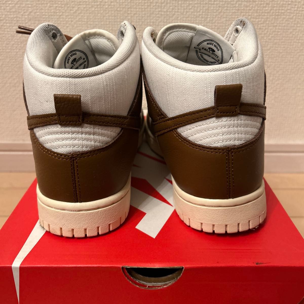 Nike Dunk High Vintage Pecan and Sail ダンク ハイ｜Yahoo!フリマ 