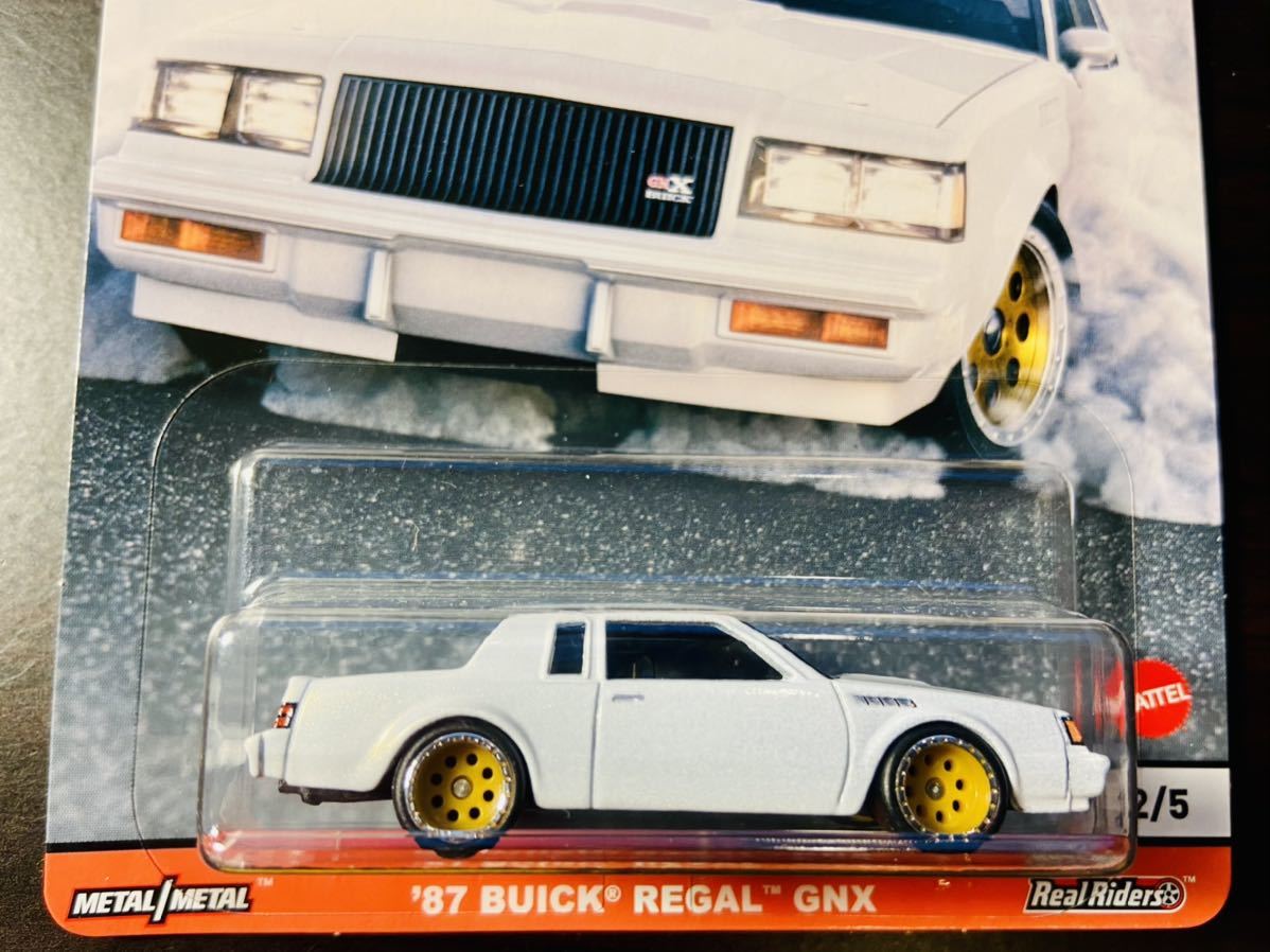 ホットウィール プレミアム Hot Wheels '87 BUICK REGAL GNX ビュイック リーガル 未開封_画像4