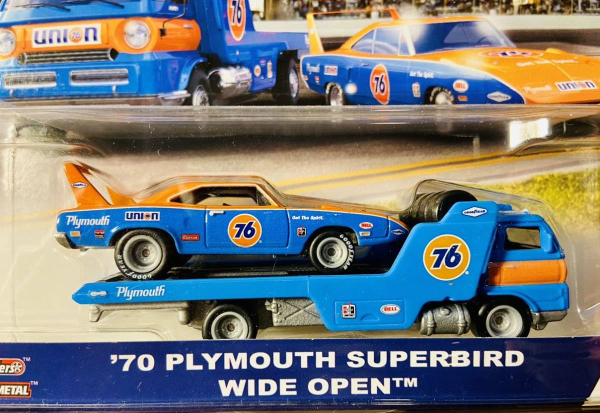 ホットウィール プレミアム Hot Wheels '70 PLYMOUTH SUPERBIRD WIDE OPEN プリムス スーパーバード 未開封の画像5