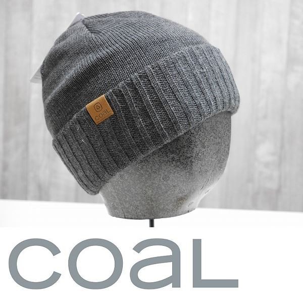 【新品:送料無料】21 COAL ROGERS ビーニー CHARCOAL コール ニット帽_画像1