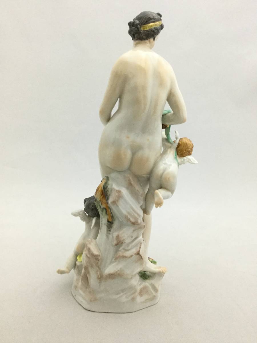 お買い得定番 ヤフオク! - Meissen マイセン ヴィーナスとキューピッド 706... 大特価人気