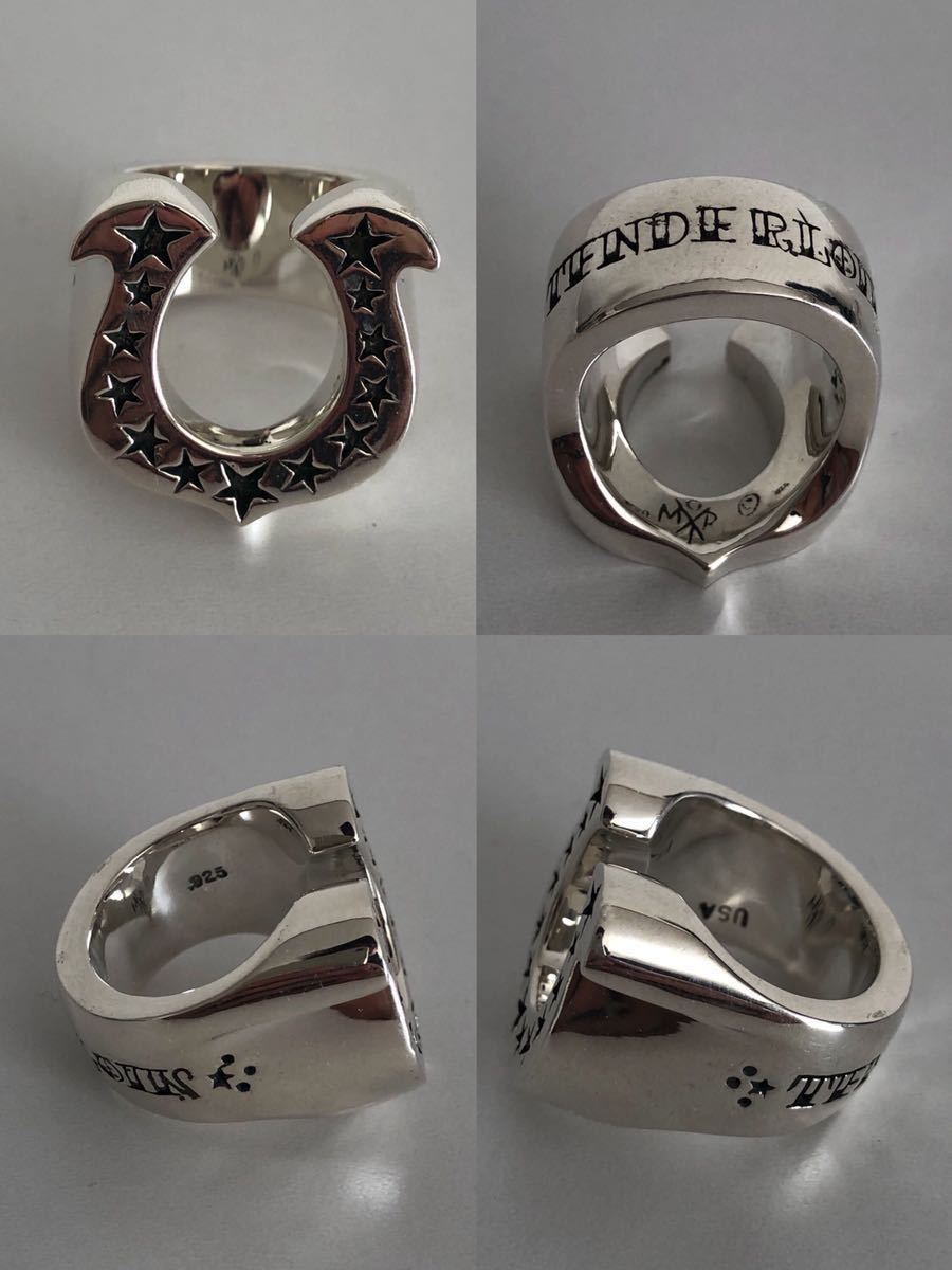 【即決】美品 テンダーロイン T-H.S.RING ホースシュー リング シルバー925_画像2