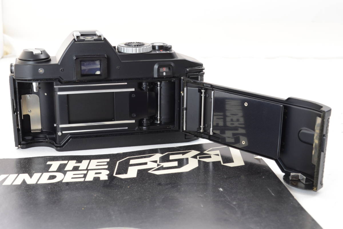 【ecoま】コニカ KONICA FS-1/AR40mm F1.8 レンズ、パンフレット付き 一眼レフフィルムカメラ_画像8