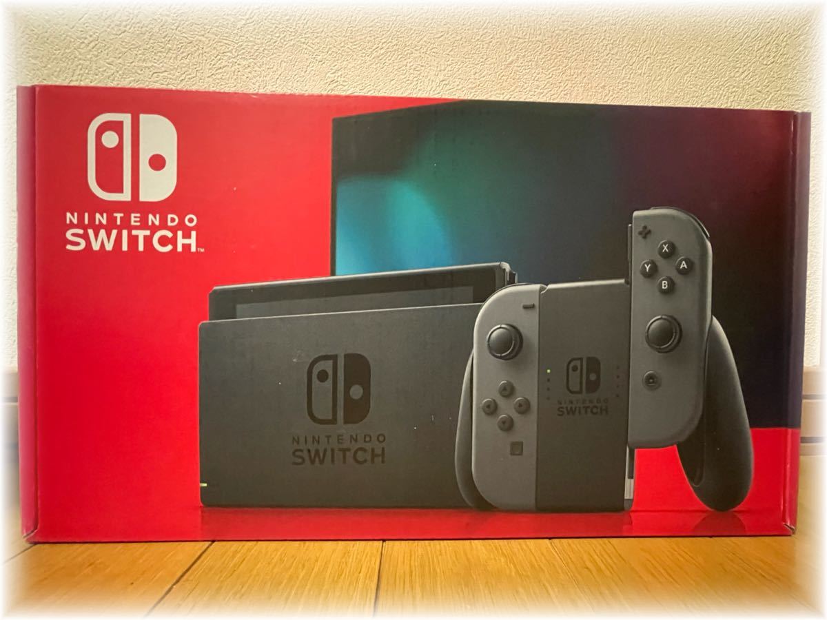 【値下げ】任天堂 ニンテンドー スイッチ グレー