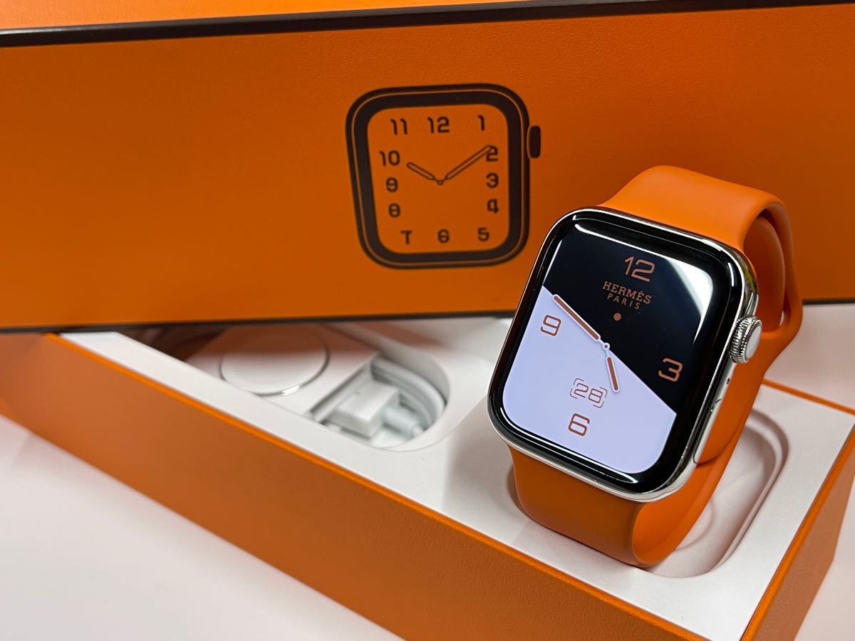 Apple watch エルメス シリーズ5 アップルウォッチ HERMES Series5 44mm ステンレス