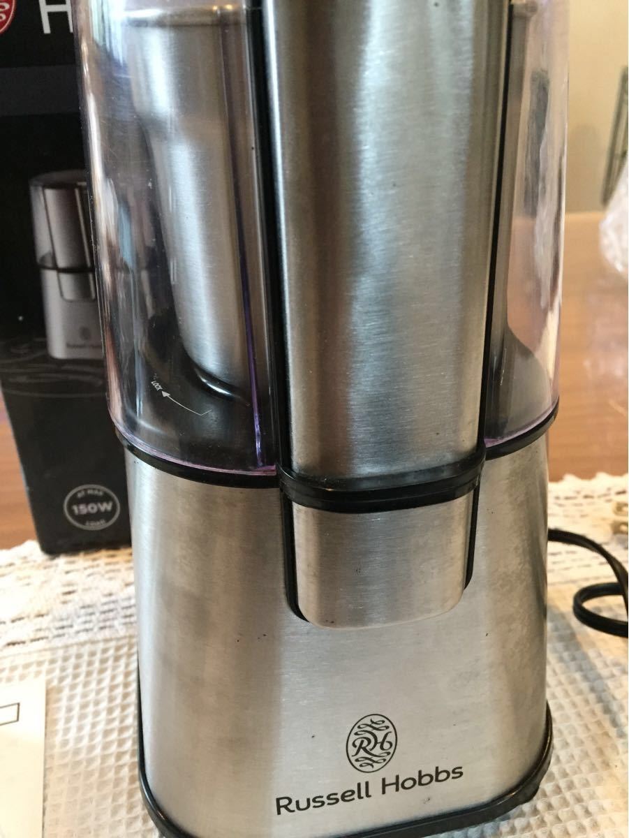 ラッセルホブス　7660JP　コーヒーグラインダー　　コーヒーミル/Russell Hobbs used