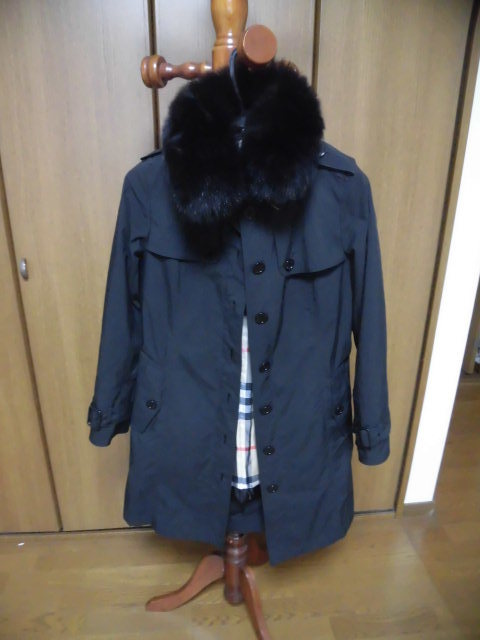 ☆バーバリー/ファー付コート/Burberry☆ jillanthony.com