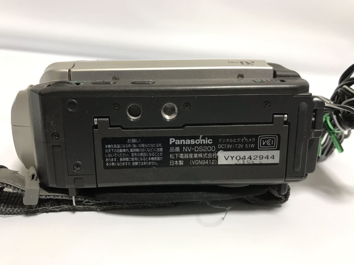 Panasonic パナソニック DIGICAM NV-DS200 デジタルビデオカメラ MiniDV ジャンク 133d2000_画像7