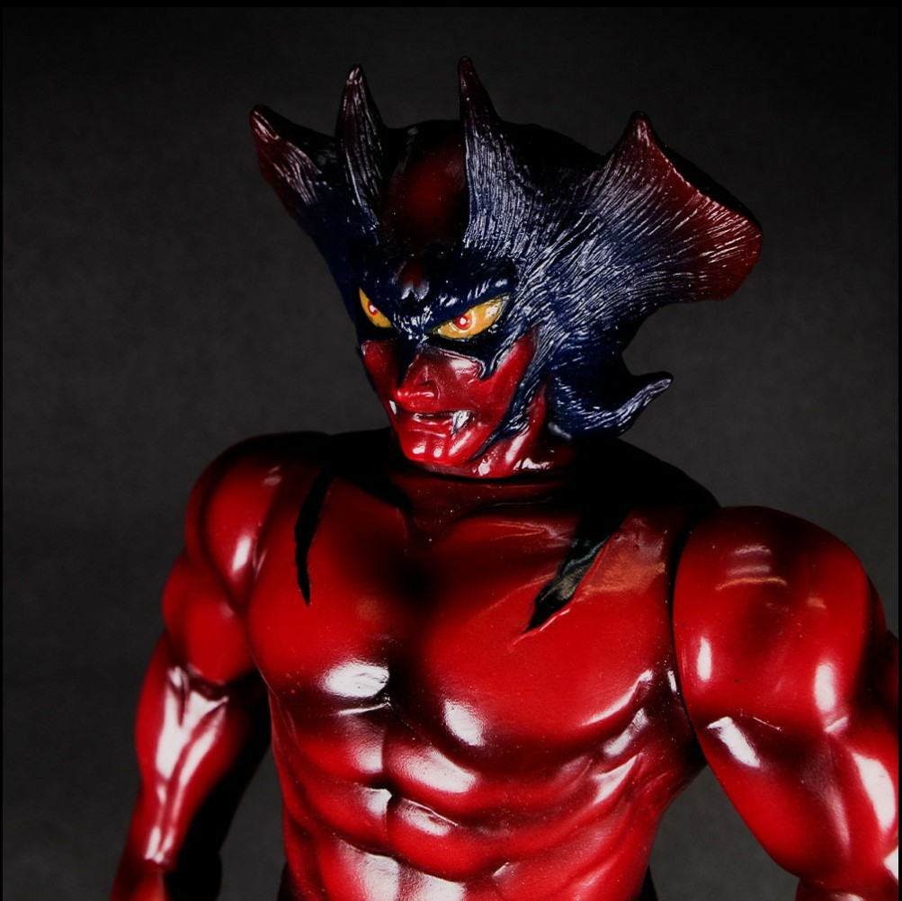 デビルマン ブラッドレッドver 重塗装 ソフビ ビックワン デビルマン ブラッドレッドver 重塗装 ソフビ ビックワン
