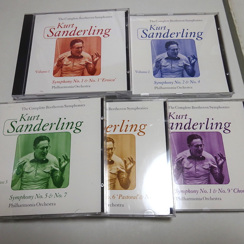 即決 輸入盤/5CD-BOX「ベートーヴェン：交響曲全集」ザンデルリング Kurt Sanderling_画像4