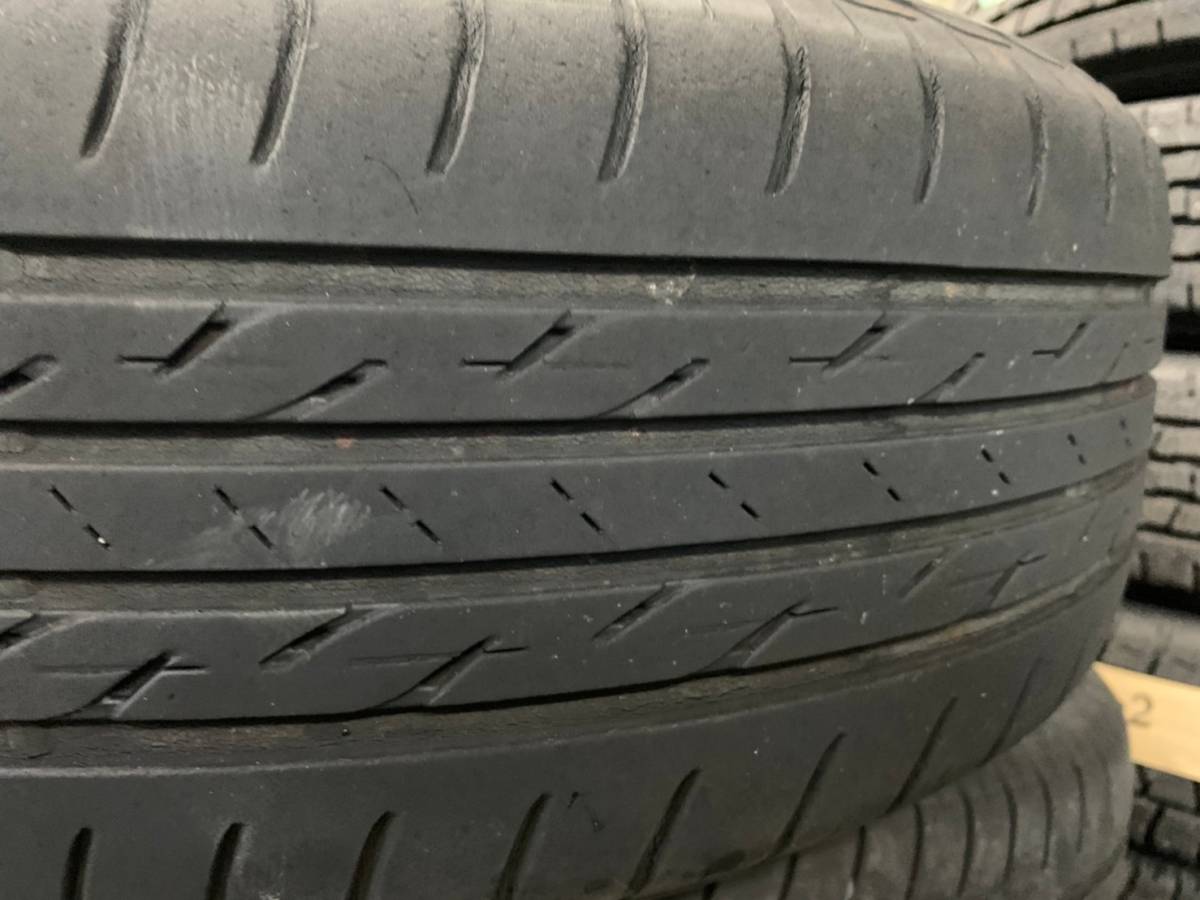 Y508 195/65R15 BRIDGESTONE ブリジストン 2015年 PCD100 4H 6J 4本セット_画像2