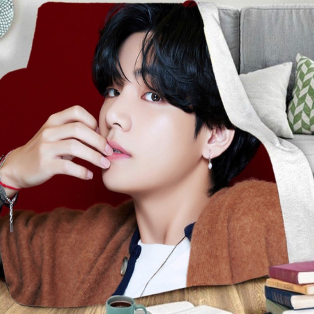 贅沢 BTS V ブランケット|Yahoo!フリマ(旧PayPayフリマ) BE テテ K-POP・アジア