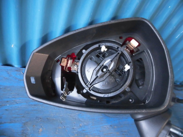 AK497 Audi A3 8V left door mirror red 