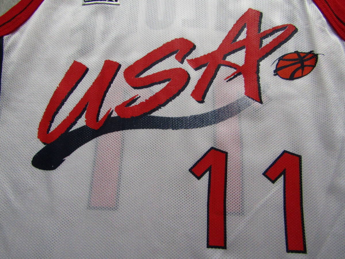 ドリームチーム USA製 ユニフォーム NBA カール・マローン ドリームチーム USA製 ユニフォーム NBA カール・マローン