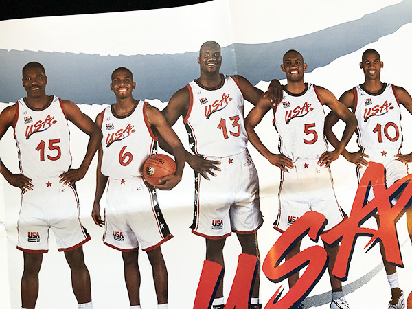ドリームチーム USA製 ユニフォーム NBA カール・マローン ドリームチーム USA製 ユニフォーム NBA カール・マローン