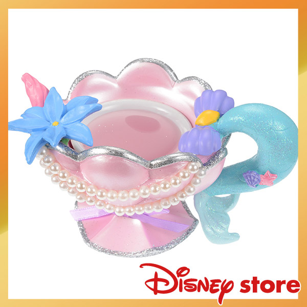 ディズニー　アリエル　ティーカップ　アロマ・フレグランス　ジェル　リトルマーメイド　アリエルプリンセス　人魚　ディズニーストア