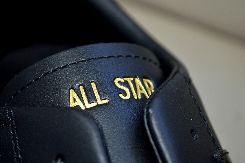  new goods unused CONVERSE ALL STAR COUPE TRIOSTAR OXkp Trio Star Star natural leather black leather black regular price 16,500 jpy US8 26.5 centimeter 