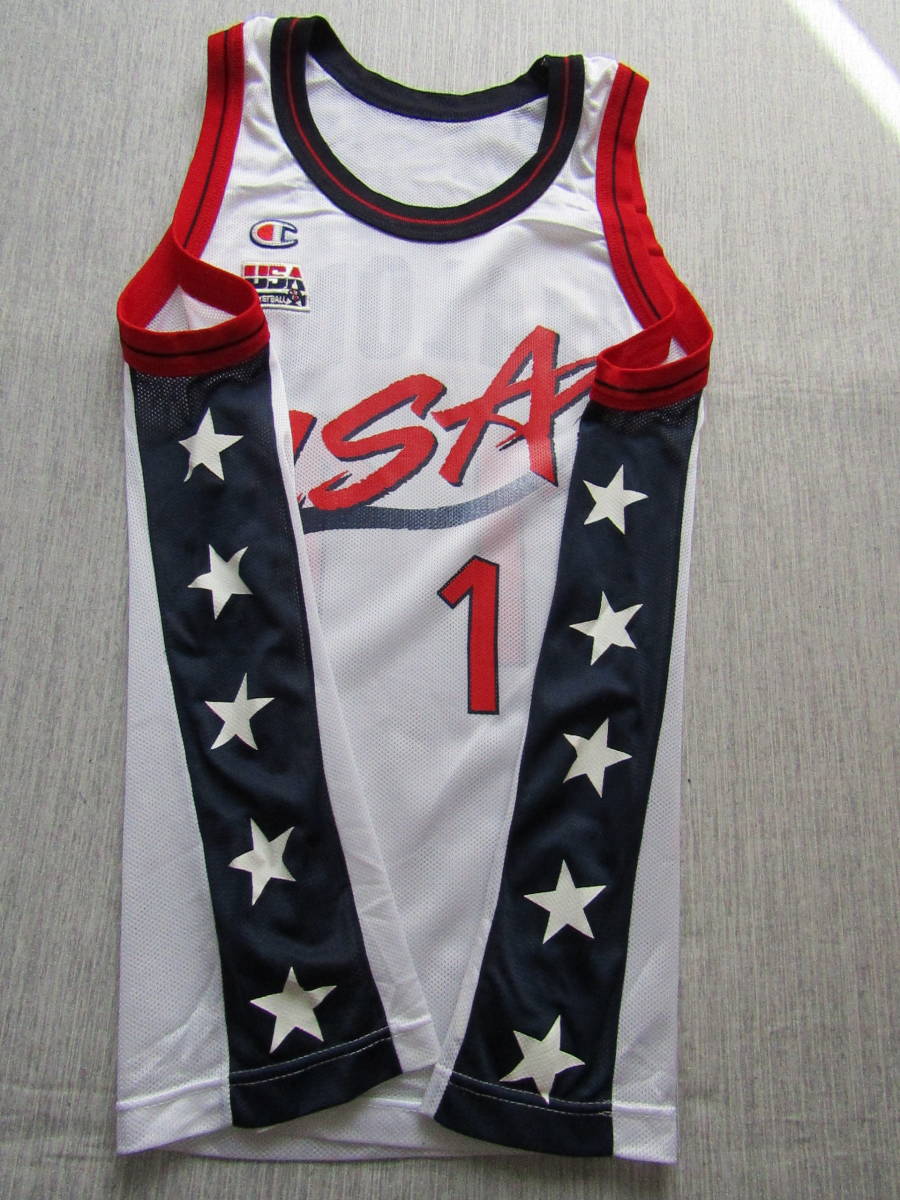 ドリームチーム USA製 ユニフォーム NBA カール・マローン ドリームチーム USA製 ユニフォーム NBA カール・マローン