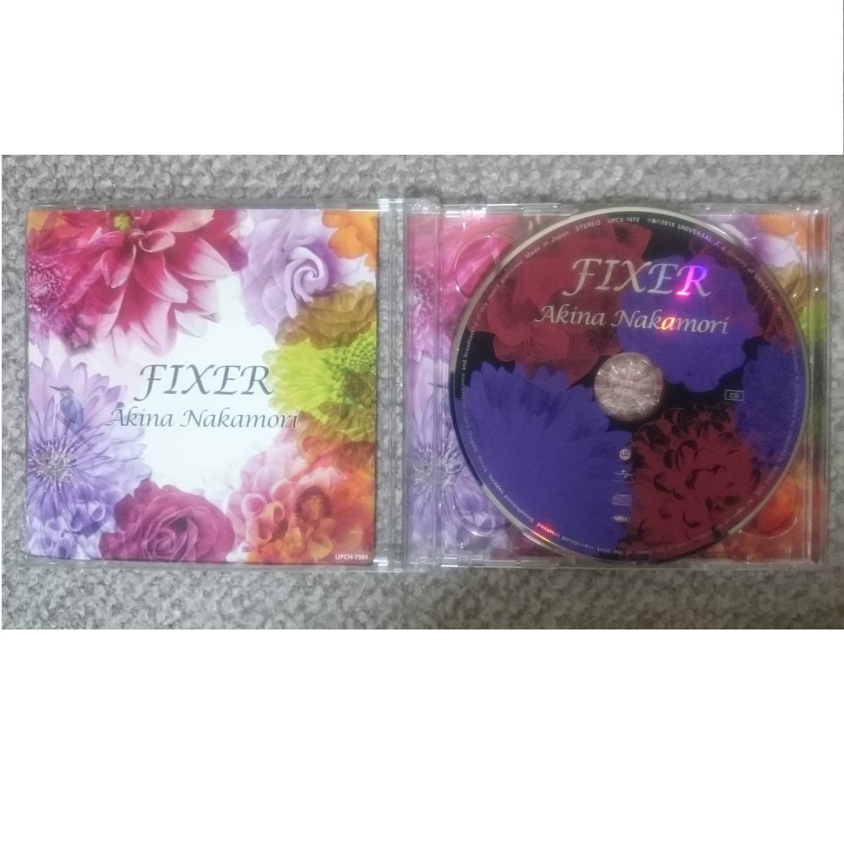 KF　　中森明菜　　FIXER　初回限定盤　CD+DVD_画像2