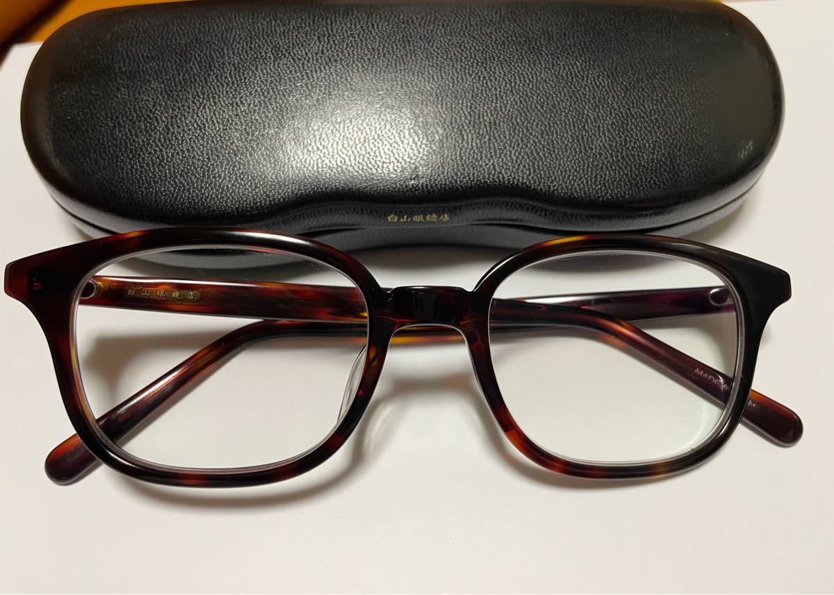 【美品】白山眼鏡・MONKS 小物 【美品】白山眼鏡・MONKS 小物