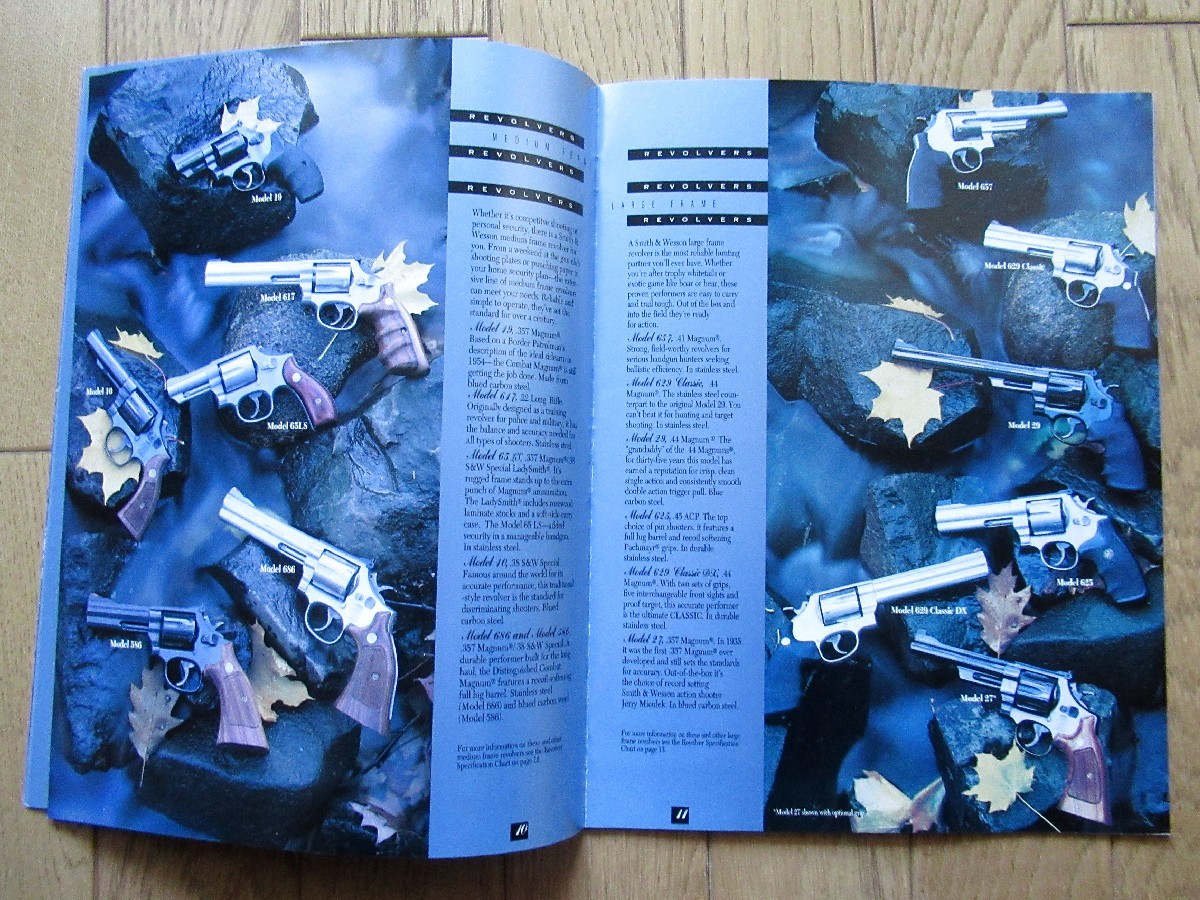 1994年版 Smith & Wesson スミス＆ウエッソン 実銃カタログ S&W_画像8