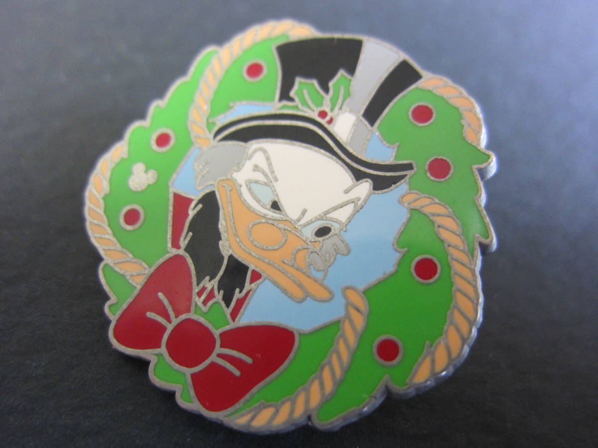 スクルージ マクダック■Uncle Scrooge■クリスマスリース■Resort Hotel Lanyard Collection■2006年■ピン_画像3